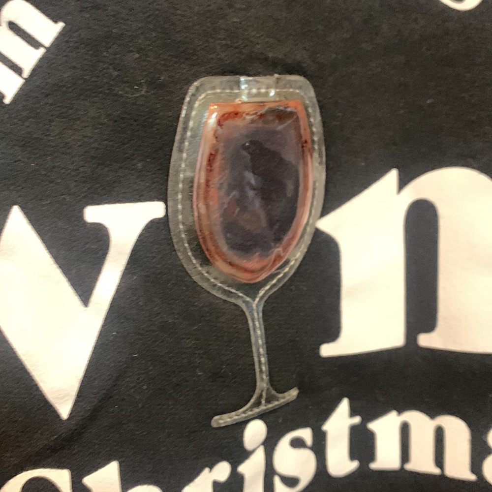 Wine Christmas Lightweight Sweatshirt - Picture 3 of 7